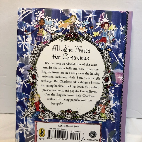 The English Roses Horray For the Holidays Book by Madonna Hardcover - Picture 7 of 7